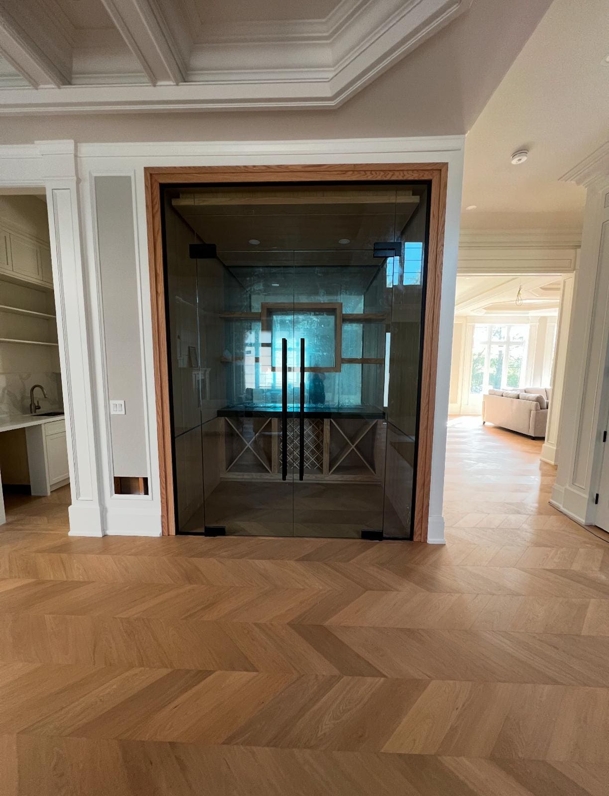 Glass Doors — Wine room doors, sliding closet and mirror doors, frameless interior and lobby doors.