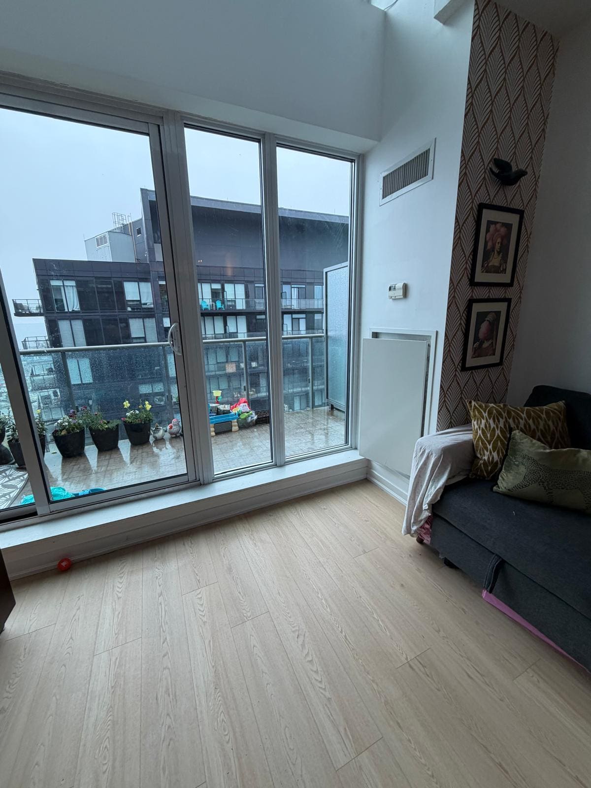 Condo window and balcony door glass
